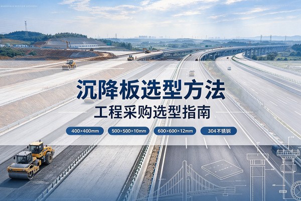 五常沉降板选择方法