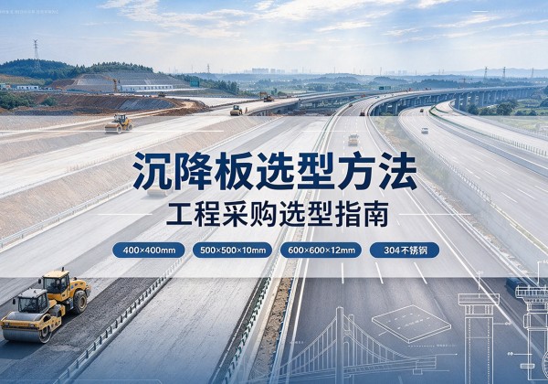 五常沉降板选择方法