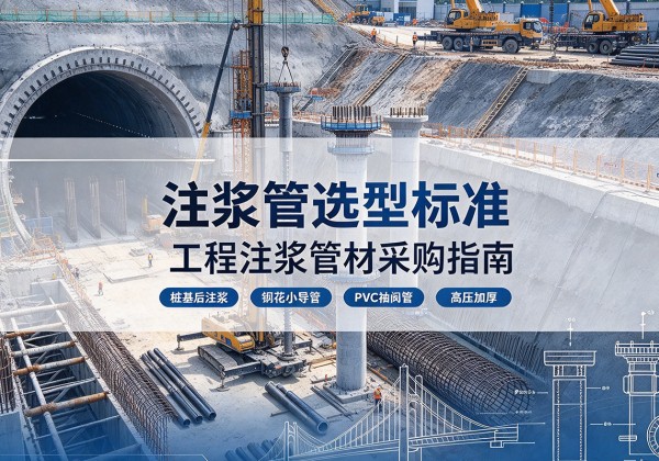 五常注浆管选型标准